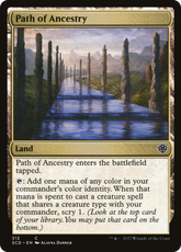 Caminho da Ascendência / Path of Ancestry - Magic: The Gathering - MoxLand